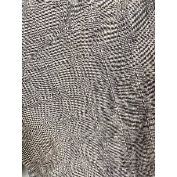 Banana Republic Linen Blend Plaid Bermuda Shorts Size 8 Brown Capsule Classic - Picture 14 of 16